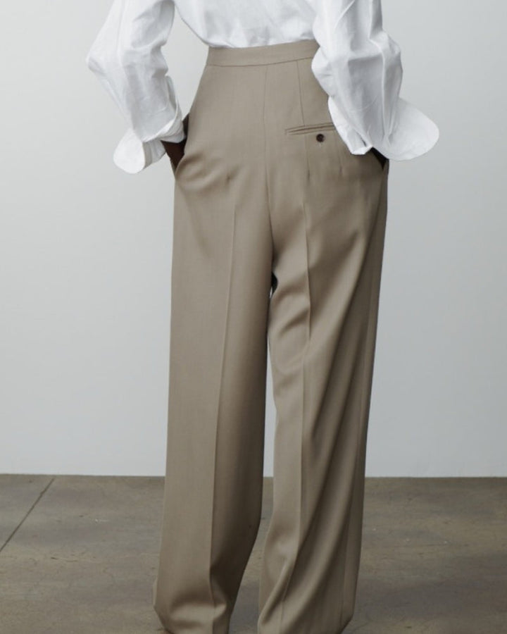 Pantaloni Uomo Lana Oversize Comfort Essenziale