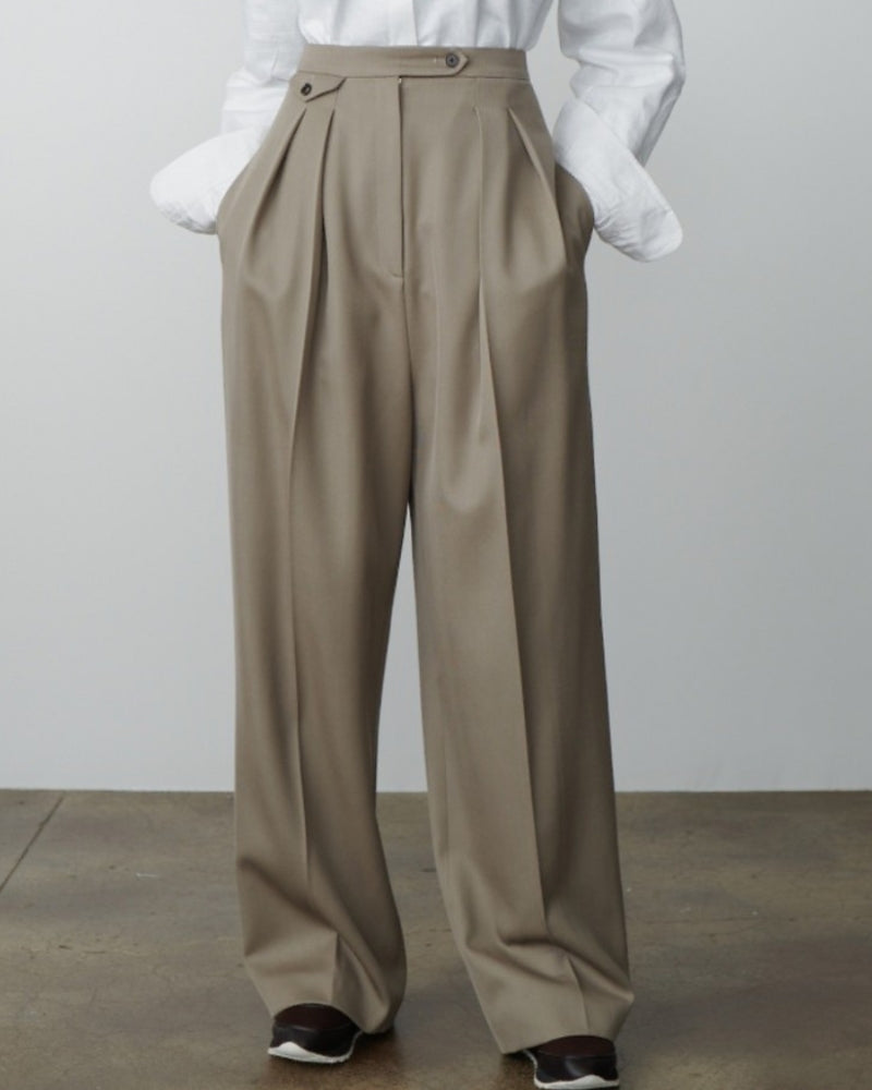 Pantaloni Uomo Lana Oversize Comfort Essenziale