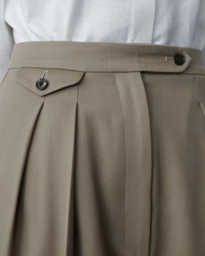 Pantaloni Uomo Lana Oversize Comfort Essenziale