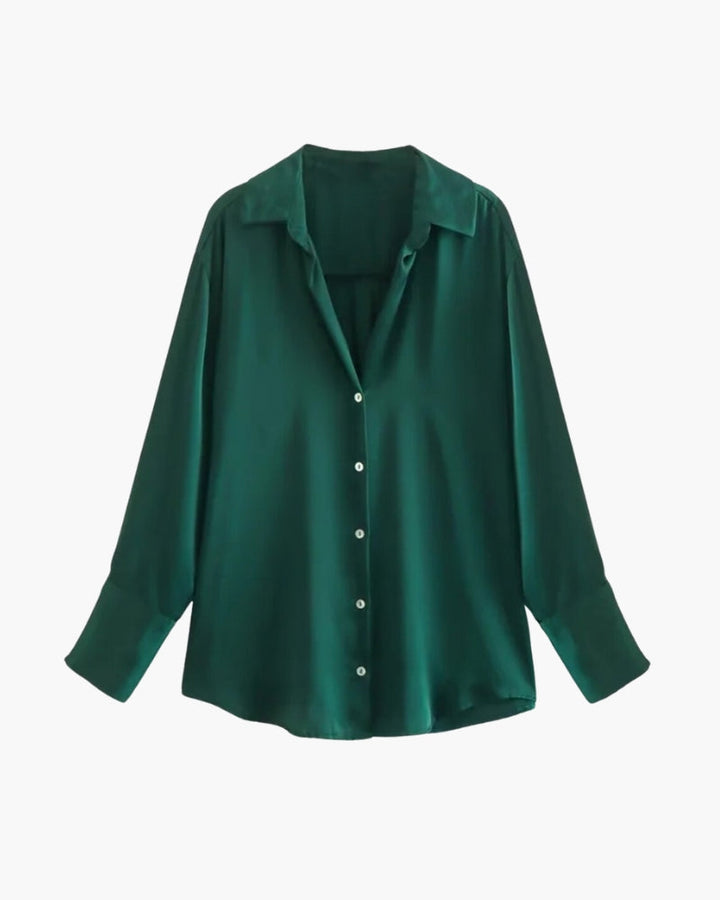 Camicia Donna Classica Tessuto Morbido Vestibilità Comoda - Vesarelli
