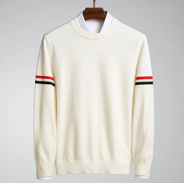 Pullover Uomo in Lana Morbido Vestibilità Classica