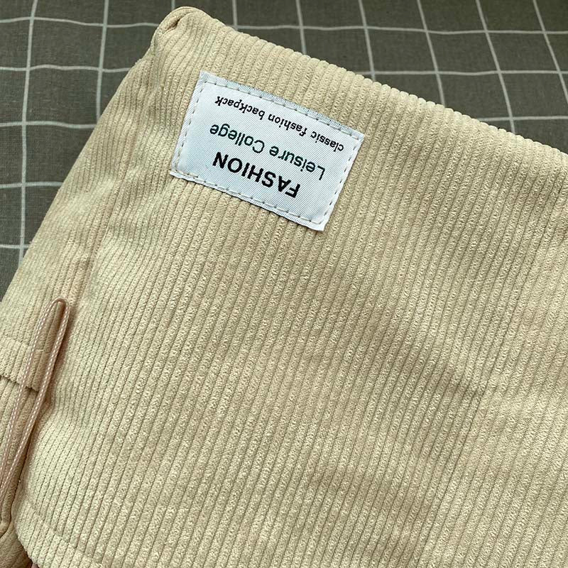 Borsa Tracolla Donna in Velluto a Coste Classica