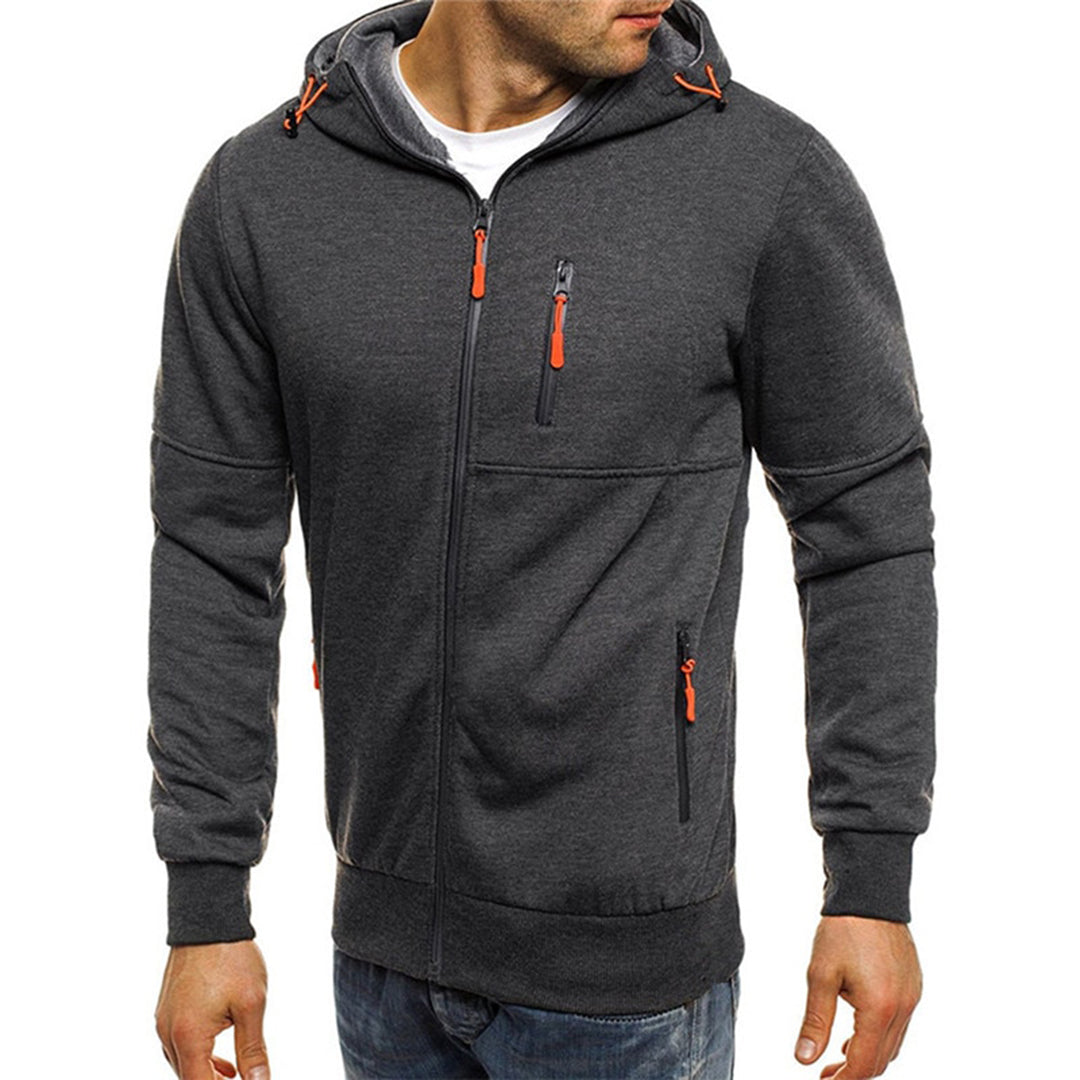 Giacca Uomo Casual con Cerniera Vestibilità Comoda Estiva - Vesarelli