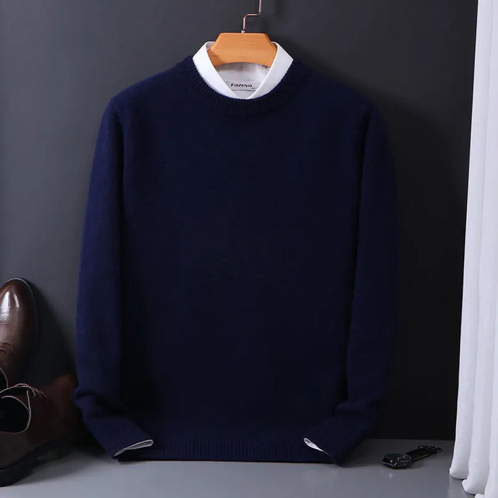 Maglione Uomo Classic Girocollo Invernale Caldo - Vesarelli