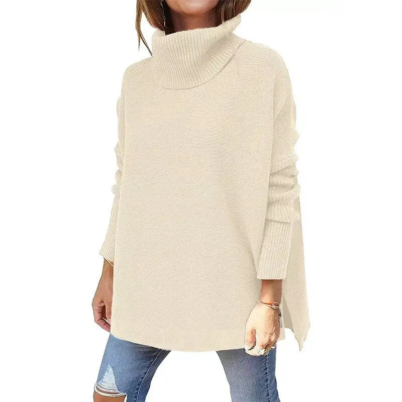 Maglione Dolcevita Donna Estivo Morbido Chic - Vesarelli