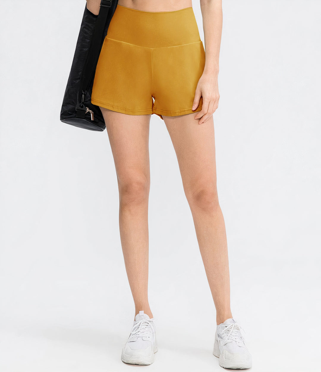 Pantaloni Yoga Donna Vita Alta Tasche Laterali e Posteriori - Vesarelli