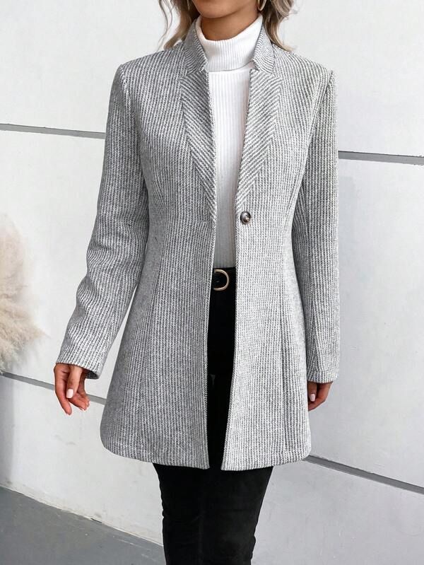 Giacca Donna Elegante Tessuto Vestibilità Slim - Vesarelli