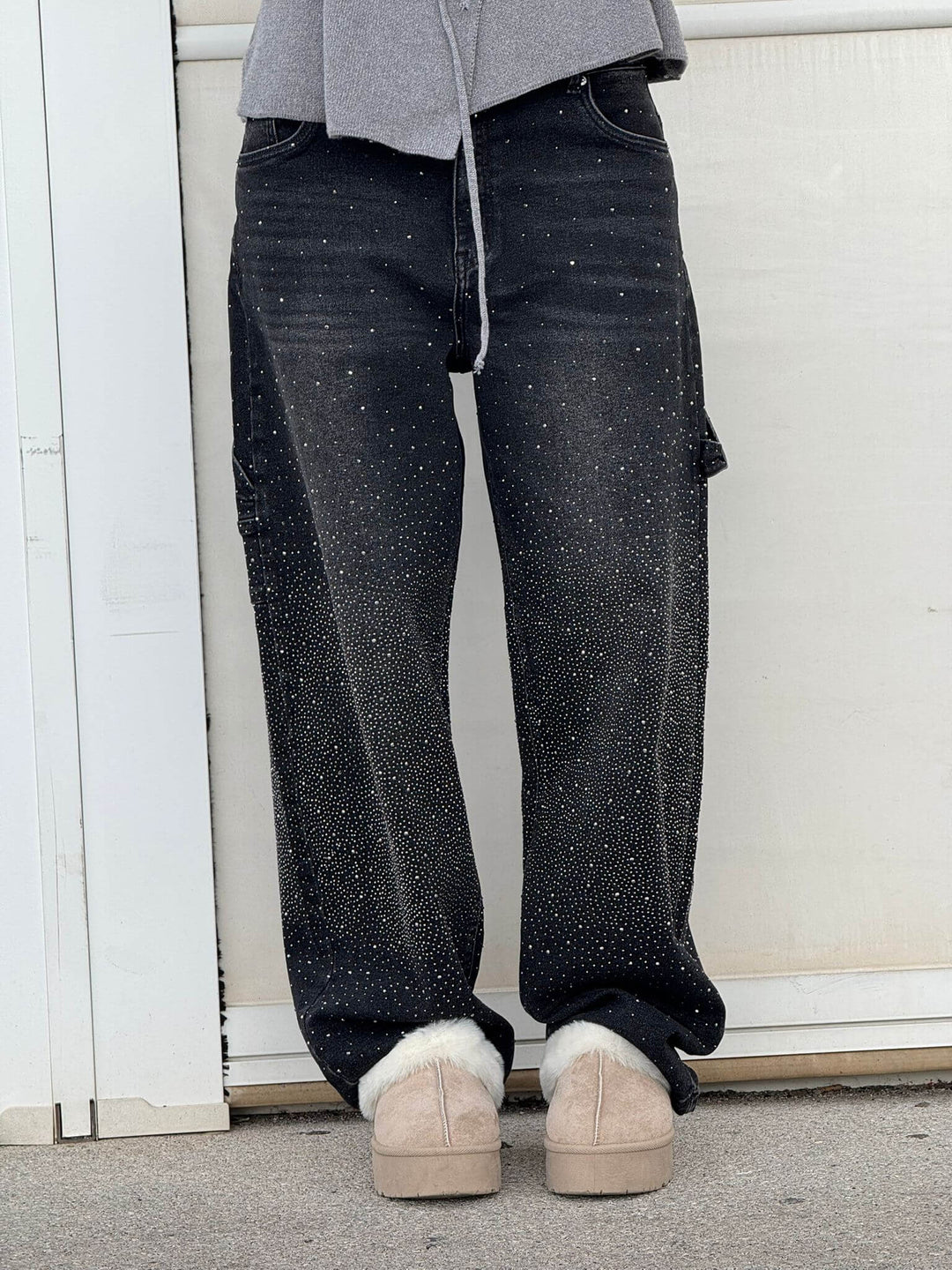 Jeans Baggy Donna | Effetto Paint Urban &amp; Vestibilità Comoda
