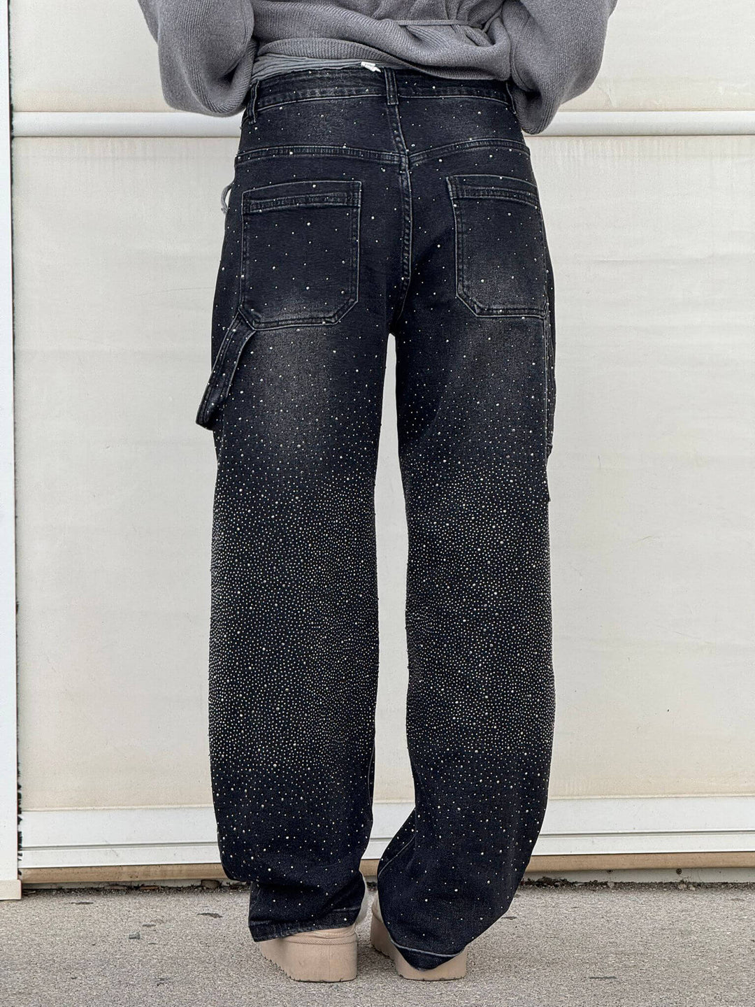 Jeans Baggy Donna | Effetto Paint Urban &amp; Vestibilità Comoda