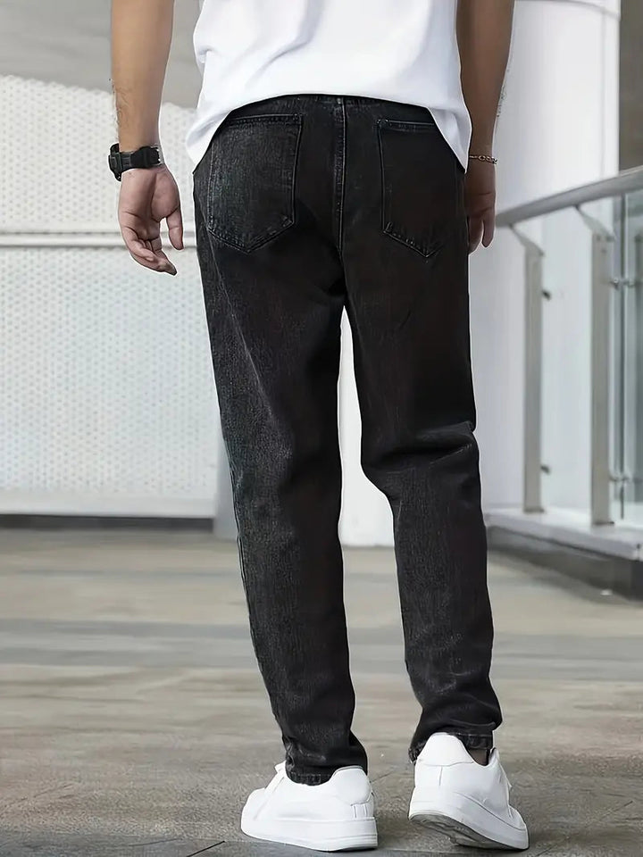 Jeans Uomo | Gamba Dritta & Lavaggio Leggero
