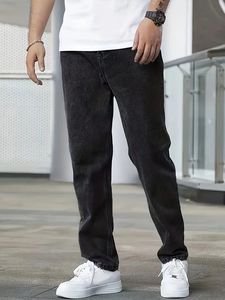Jeans Uomo | Gamba Dritta & Lavaggio Leggero