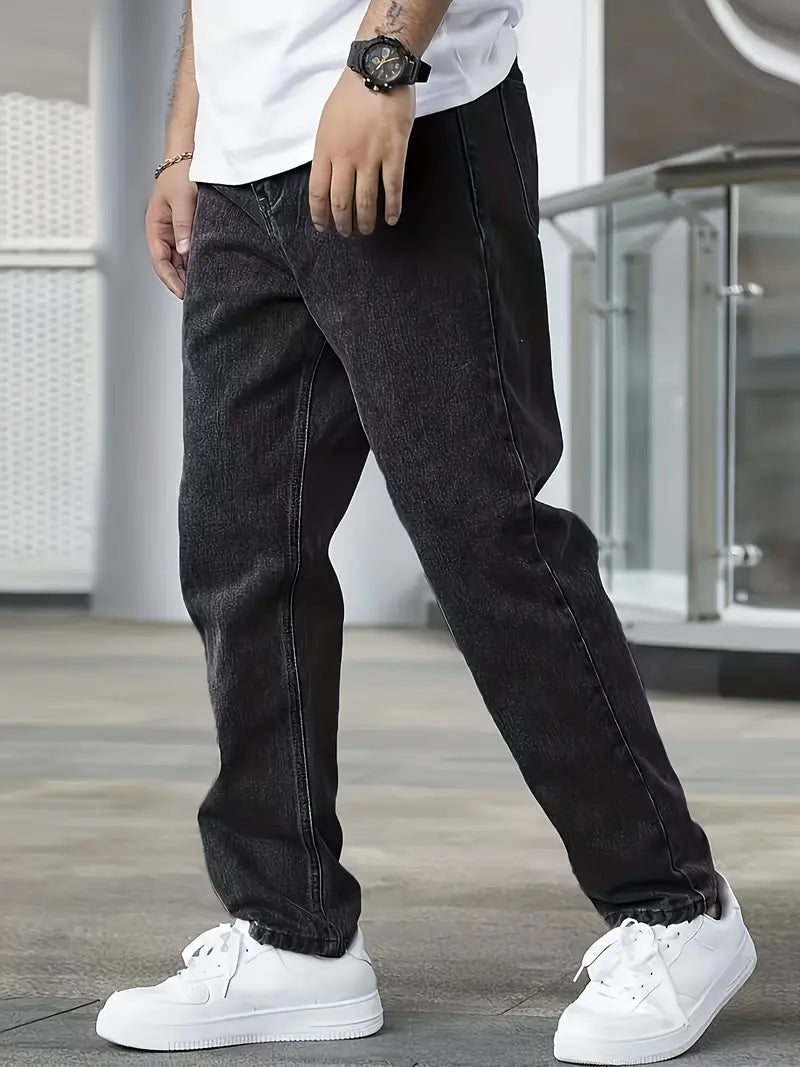 Jeans Uomo | Gamba Dritta & Lavaggio Leggero