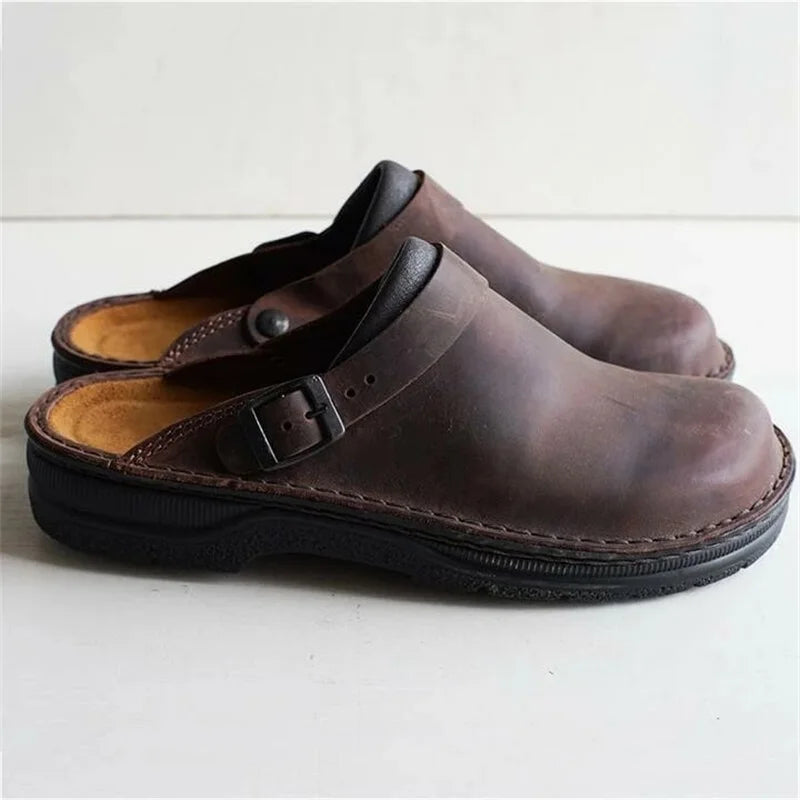 Pantofole Uomo Eleganti Comode in Tessuto Morbido - Vesarelli