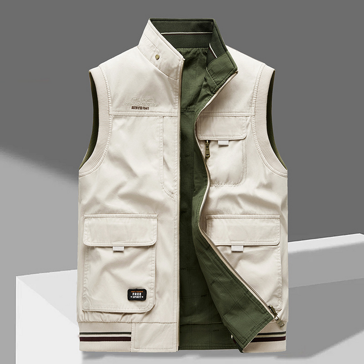 Gilet Uomo Tecnico Versatile Taglio Moderno - Vesarelli