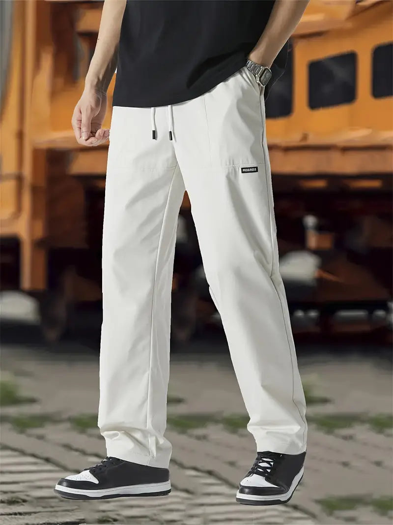 Jovano | Uomo Pantaloni Jogger Morbidi