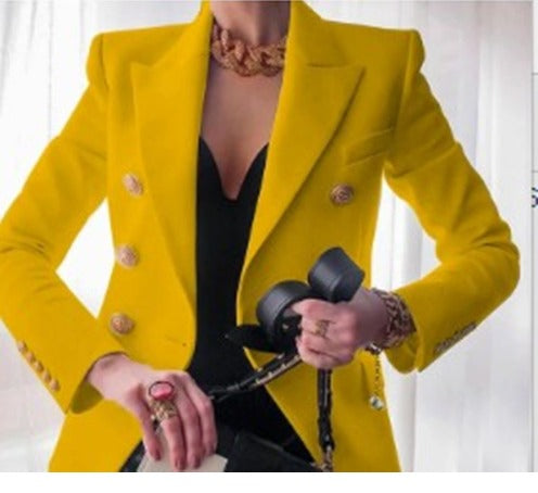 Jovial | Blazer Autunnale Leggero Giallo