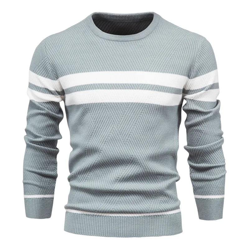 Maglione Uomo Lavorato a Maglia Vestibilità Classica - Vesarelli