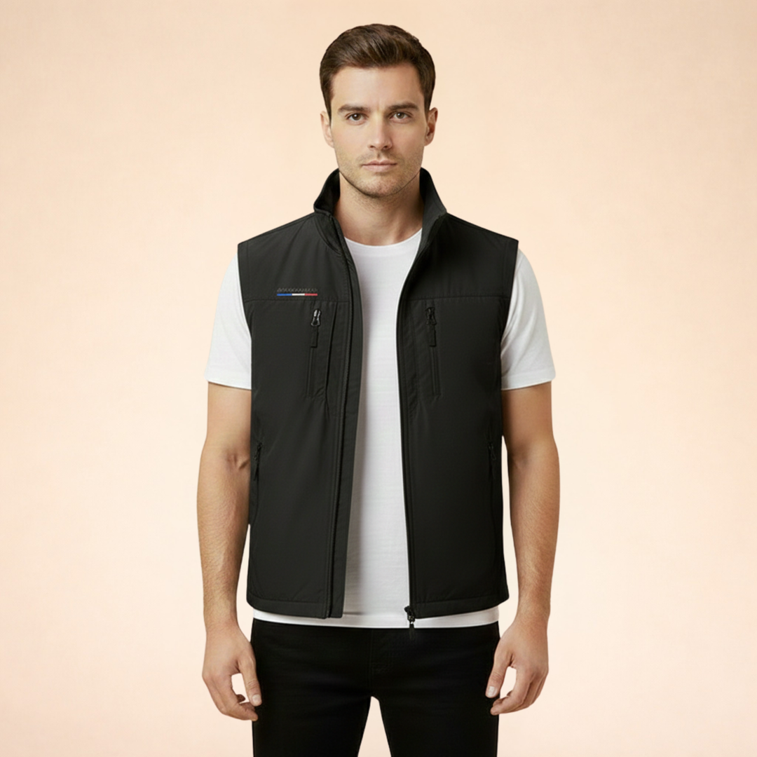 Kairo | Gilet Uomo Cargo Senza Maniche – Leggero, Traspirante & Versatile 1