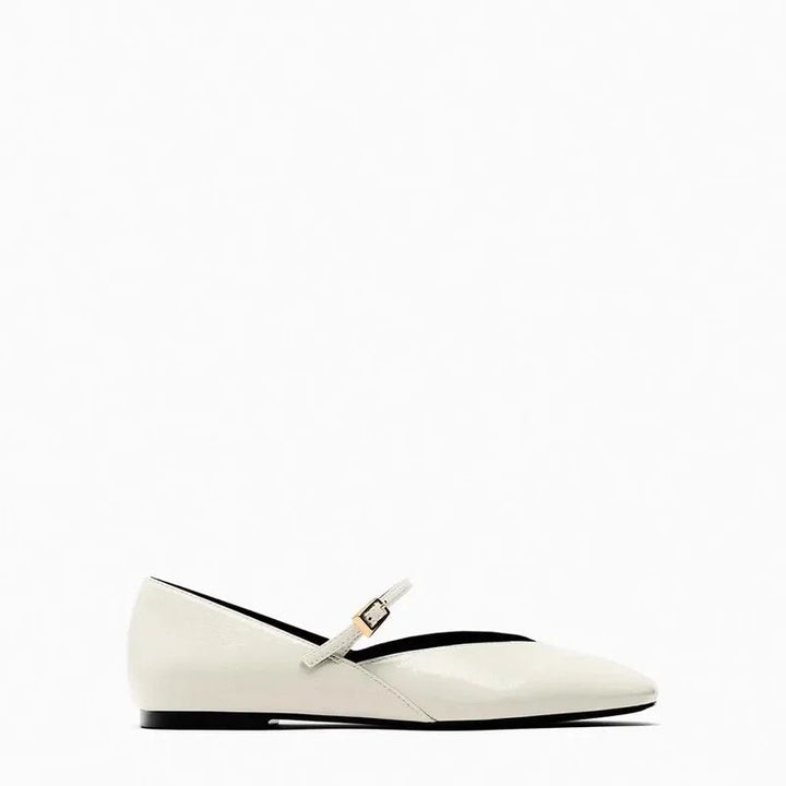 Kara | Ballerine Nere Verniciate Comode