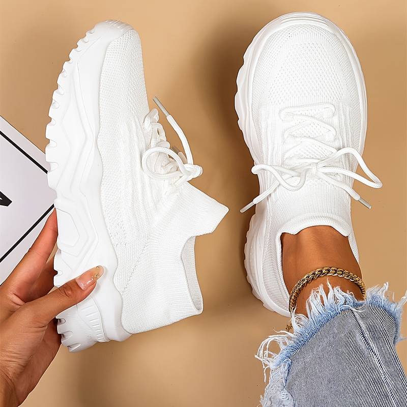 Sneaker Donna in Mesh Traspirante Suola Ammortizzata - Vesarelli