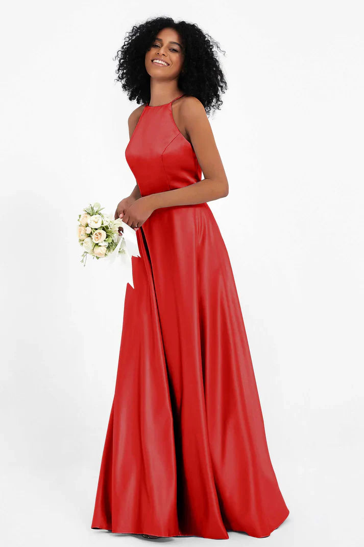 Abito Cerimonia Donna Trapezio Elegante