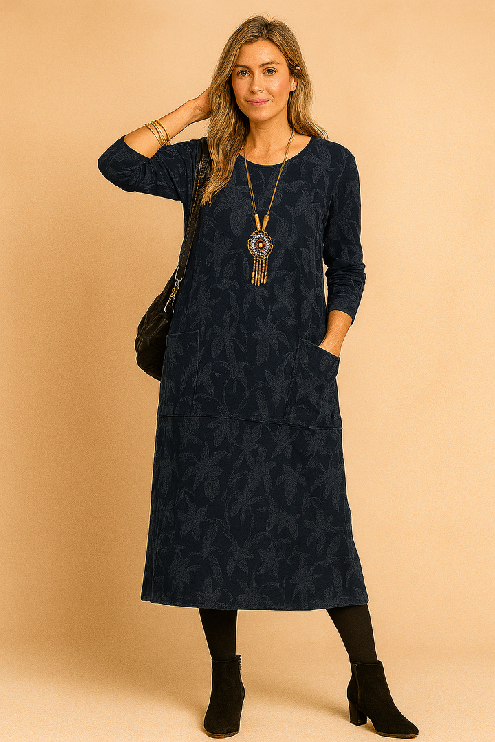 LEAH | Elegante abito invernale con tasche 1
