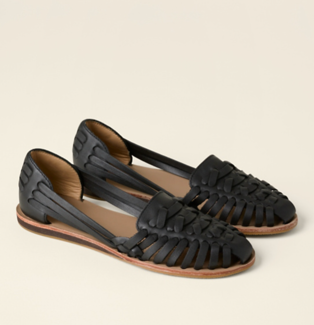Sandali Donna Intrecciati Stile Huarache Punta Chiusa Basse - Vesarelli