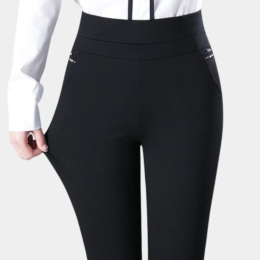 Pantaloni Donna Estivi Elasticizzati Vestibilità Comoda - Vesarelli