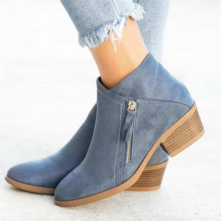 Stivaletti Donna Autunnali Moda Casual Comodi - Vesarelli