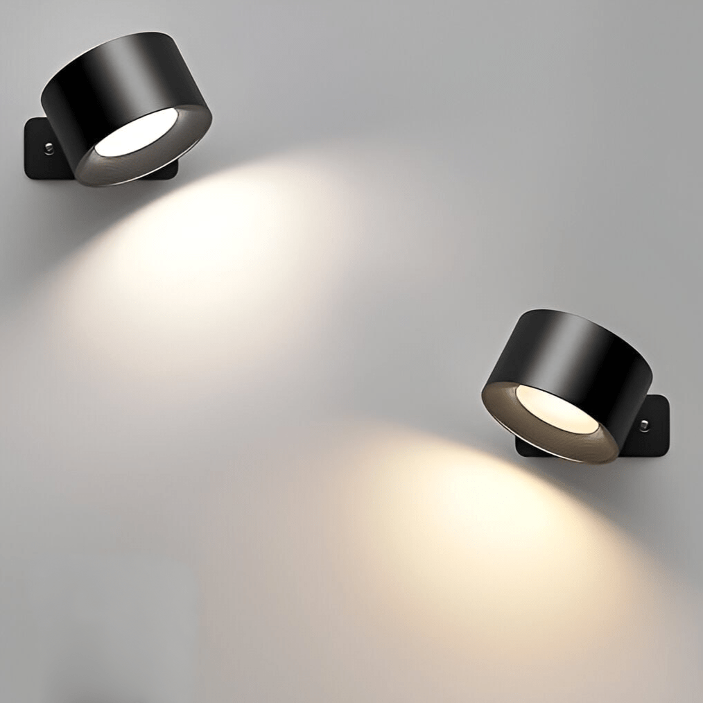 Lampada da parete senza fili con magnete a 360° 2
