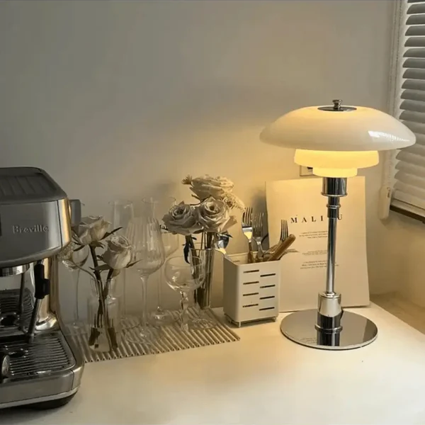 Lampada da Tavolo LED Design Danese Moderna - Vesarelli