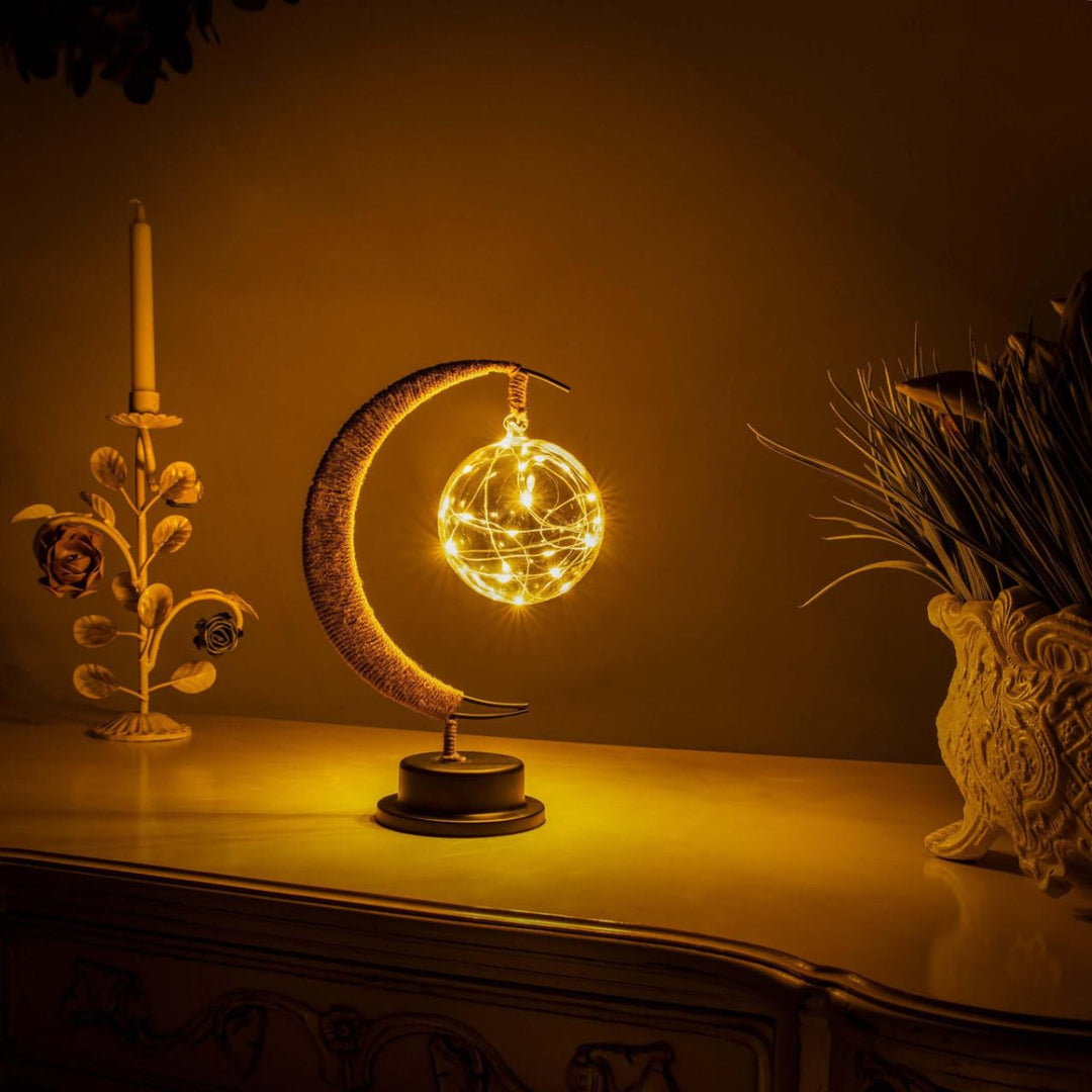 Lampada da Tavolo Design Luna Unisex - Vesarelli