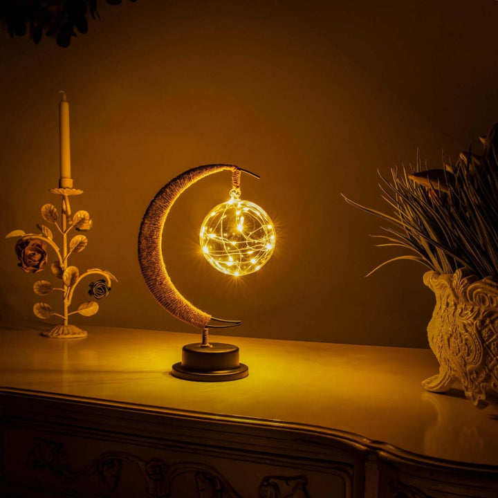 Lampada da Tavolo Design Luna Unisex - Vesarelli