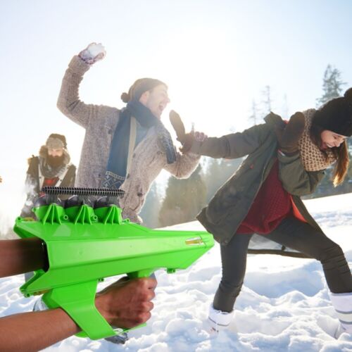 Lanciatore di palle di neve - Fionda Giocattoli per il lancio di palle di neve per bambini e adulti 4