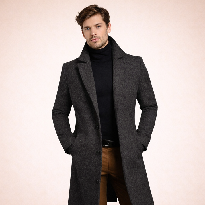 Lars | Cappotto da uomo classico, elegante e confortevole, senza tempo 7
