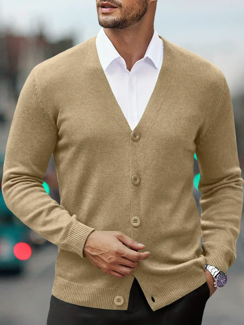 Lars | Cardigan da uomo comodo e senza tempo 1