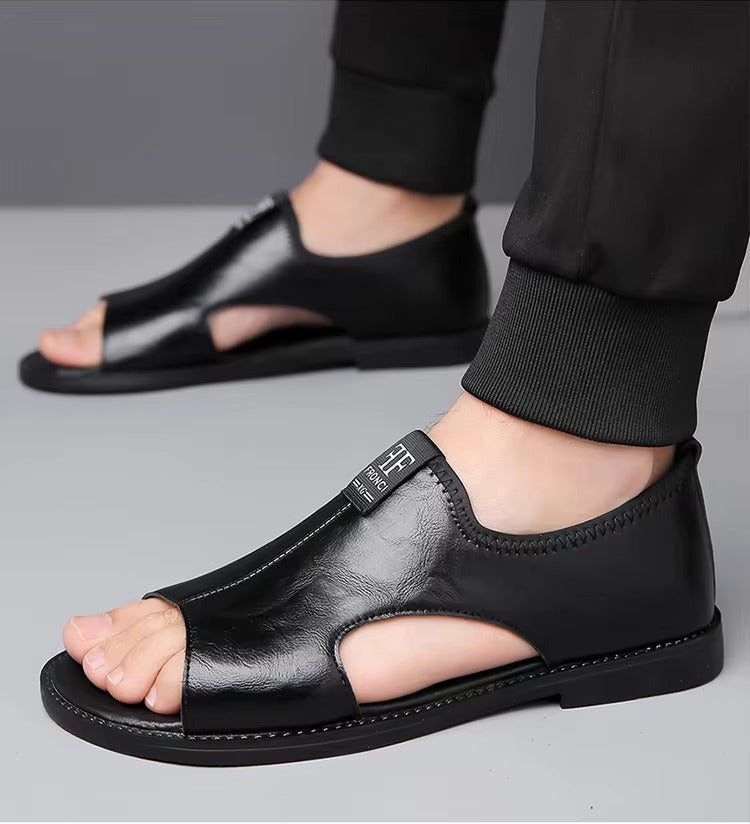 Lars | Eleganti e Comodi Sandali Uomo in Vera Pelle per Estate 1
