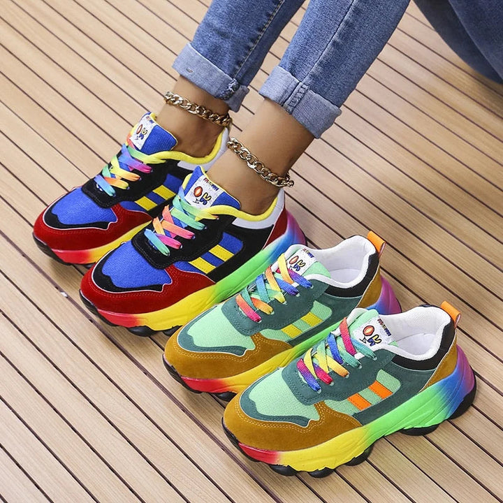 Le vivaci sneakers di Francesca 4