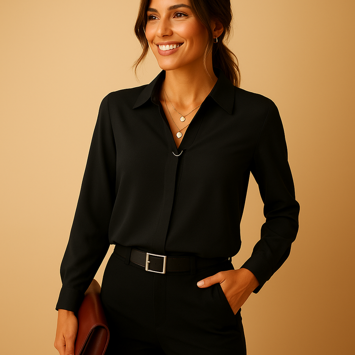 Camicetta Donna Elegante Semplice Vestibilità Classica - Vesarelli