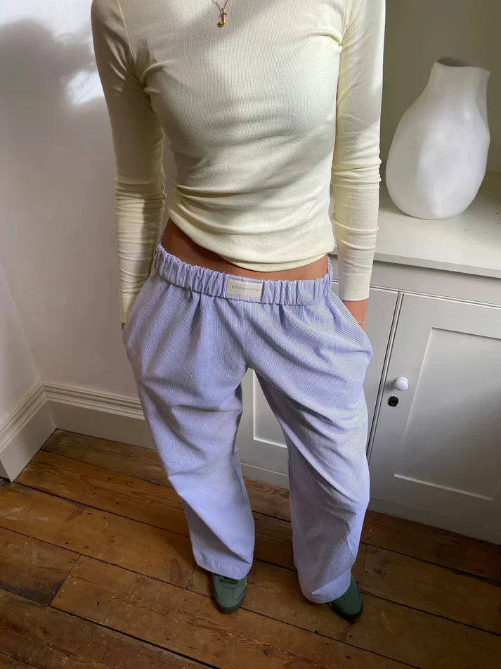 Pantaloni Casual Uomo Cotone Vestibilità Confortevole