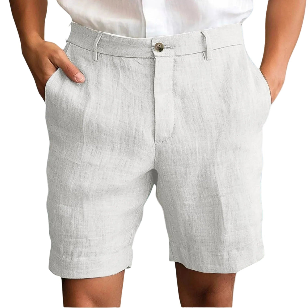 LinoVibe | Eleganti Pantaloncini Uomo in Lino Traspirante e Leggero 10