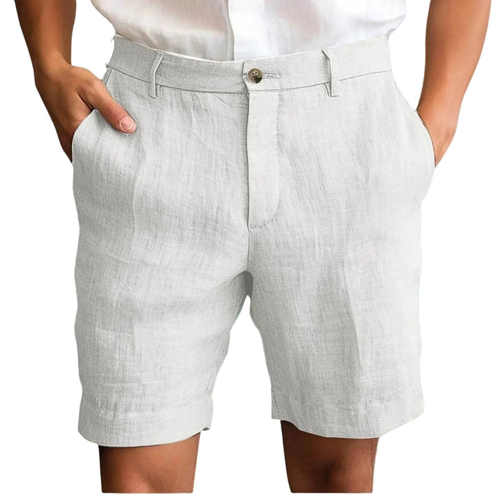 LinoVibe | Eleganti Pantaloncini Uomo in Lino Traspirante e Leggero 10