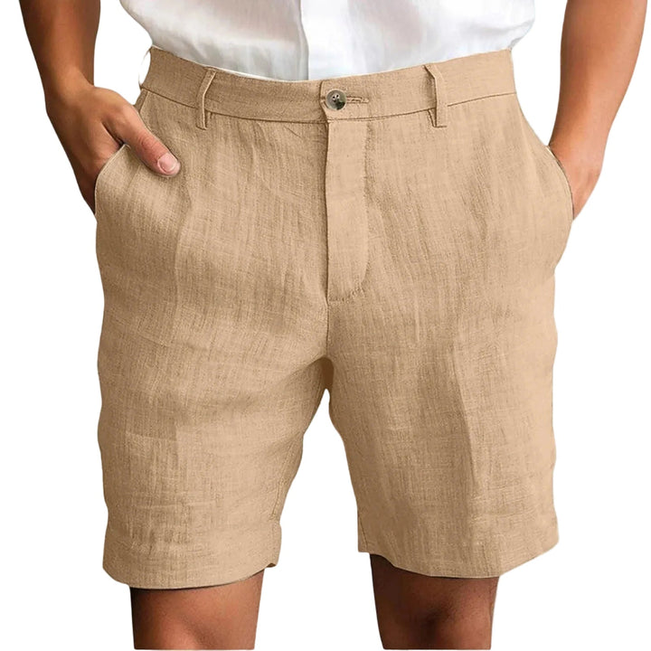 LinoVibe | Eleganti Pantaloncini Uomo in Lino Traspirante e Leggero 5