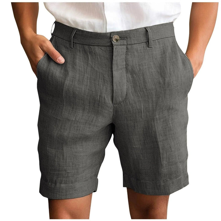 LinoVibe | Eleganti Pantaloncini Uomo in Lino Traspirante e Leggero 8
