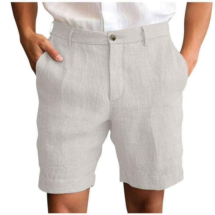 LinoVibe | Eleganti Pantaloncini Uomo in Lino Traspirante e Leggero 9