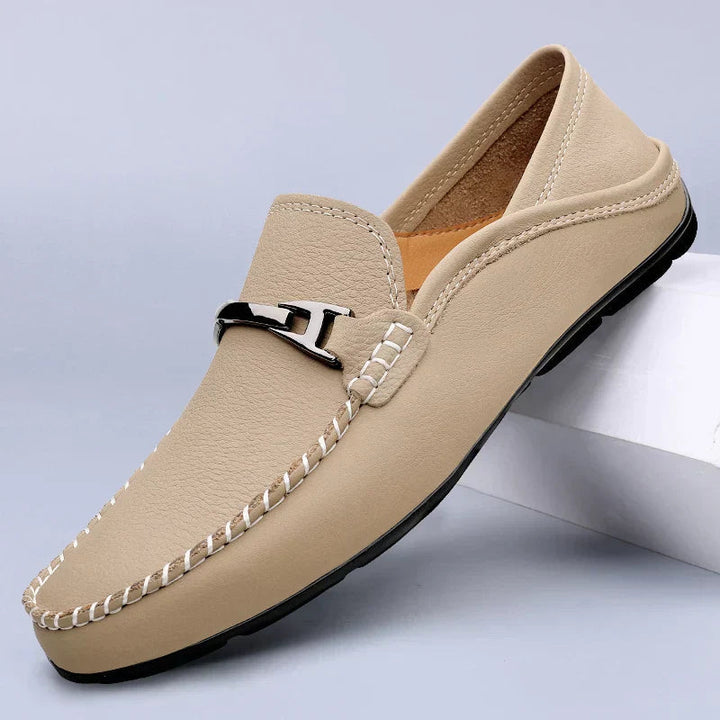 Mocassini Uomo Pelle Morsetto Comfort Quotidiano Elegante - Vesarelli