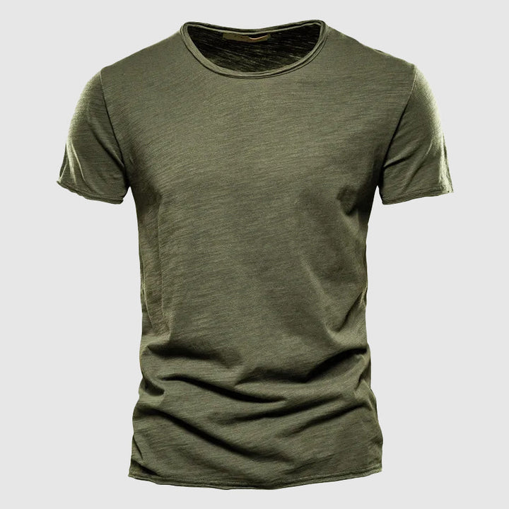 T-shirt Uomo Cotone Estiva Vestibilità Regular