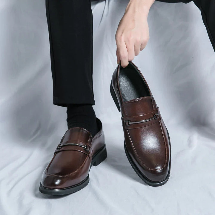 Lorenzo | Scarpe Eleganti in Pelle Per Uomo Mocassini Morsetto 1