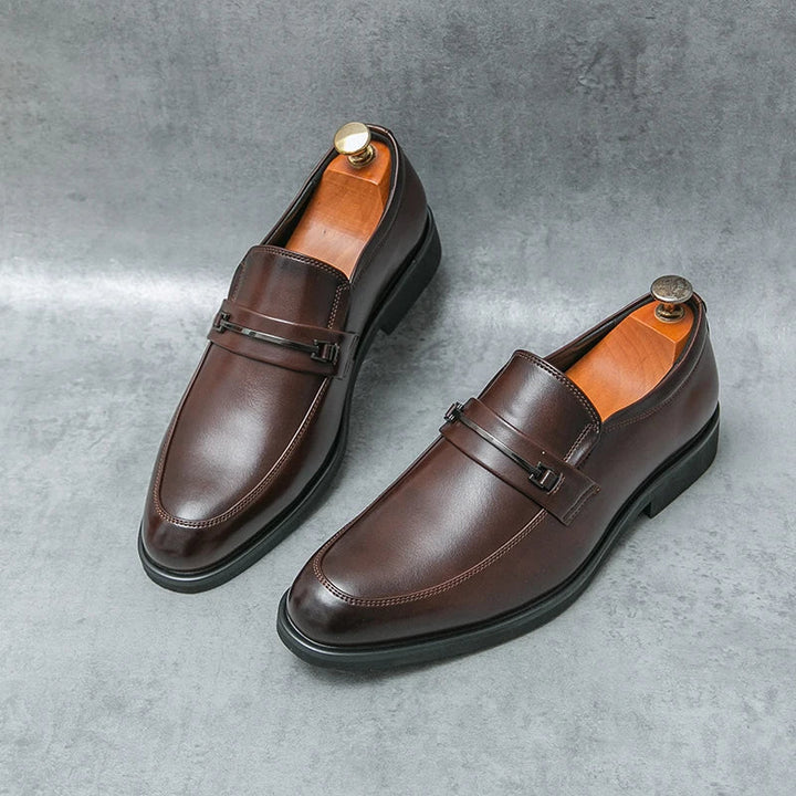 Lorenzo | Scarpe Eleganti in Pelle Per Uomo Mocassini Morsetto 2