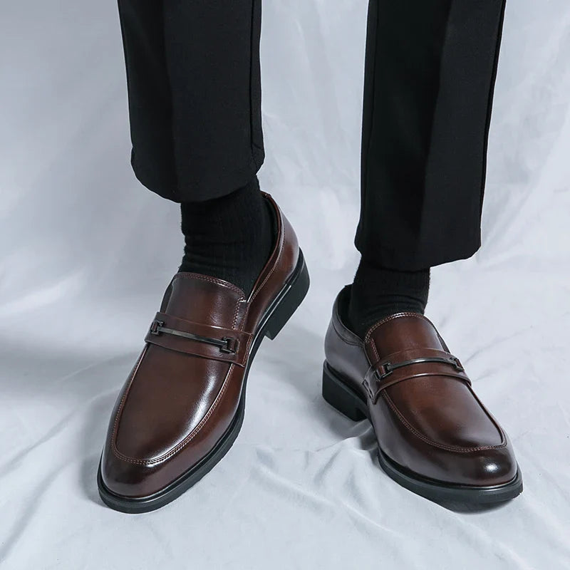 Lorenzo | Scarpe Eleganti in Pelle Per Uomo Mocassini Morsetto 5